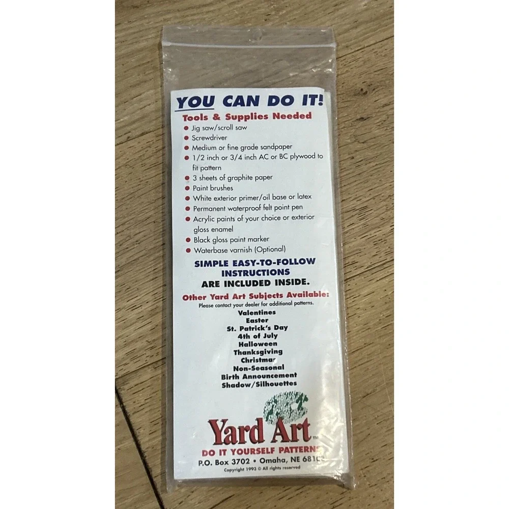 Vintage Yard‎ Art Do It Yourself - #78 - Frosty - 47